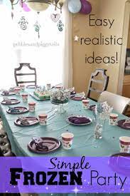 Simple Frozen Birthday Party Ideas Making Life Blissful Frozen Birthday Party Games Frozen Birthday Party Summer Birthday Party