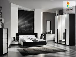 ديكورات غرف نوم اسود واحمر