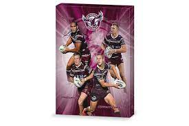 At logolynx.com find thousands of logos categorized into thousands of categories. Manly Warringah Sea Eagles Nrl 4 Player Design Wall Canvas Sign Kogan Com