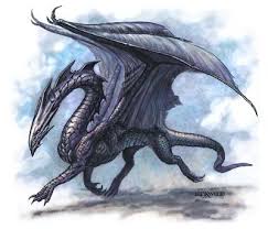 Black And Purple Dragon Art Purple Deep Dragon D D Chromatic Dragon Black Dragon Dragon