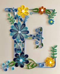 Or just print off the free skeleton bone printable now. Quilled Floral Letter E With A Cross Quilling Paper Craft Quilling Letters Paper Quilling Designs