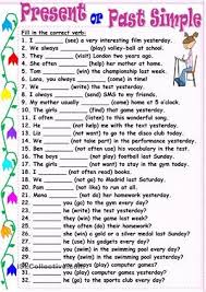 Thirty Two Sentences For Practicing Affirmative Negative And Interrogative Forms Of These Ten English Grammar Exercises Teaching English Grammar English Verbs