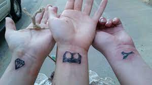 Rock Paper Scissors Tattoo Sibling Tattoos Tattoos Scissors Tattoo