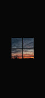 Sunset Window Oc Fotografi Langit Fotografi Alam Pemandangan Abstrak