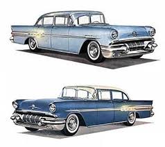 Image result for Starlight Yellow 1957 Pontiac
