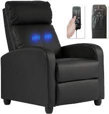 What are some popular features for sofas? Buy Recliner Chair For Living Room Massage Recliner Sofa Reading Chair Winback Single Sofa Home Theater Seating Modern Reclining Chair Easy Lounge With Pu Leather Padded Seat Backrest Online In Vietnam B07yxtmps4