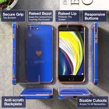 PeeTep iPhone 8 Plus Kılıf, Kızlar Kadınlar için iPhone 7 Plus Kılıf, Lüks  İnce Elektrolizle Kenar Tampon Kılıf Tam Kamera Lens Korumalı Yükseltilmiş  Güçlendirilmiş Köşeler Yumuşak TPU Darbeye : Amazon.com.tr: Elektronik