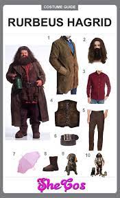 Harry Potter Hagrid Costume Guide Harry Potter Kids Costume Harry Potter Costume Diy Harry Potter Family Costume