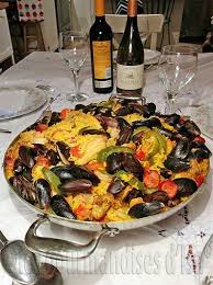 Paella Au Poulet Et Aux Fruits De Mer Recettes De Cuisine Paella Au Poulet Paella