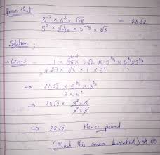 Our solution is simple, and easy to understand. Prove That 3 3 6 2 98 5 2 3 1 25 15 4 3 3 1 3 28 2 Brainly In