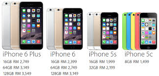 Prices listed within the devices section are monthly device instalment prices and does not include advance payments, plan. Apple Malaysia Confirms Iphone 6 And Iphone 6 Plus Pricing From Rm2399 And Rm2749 Technave
