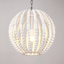 The most common wooden globe pendant material is wood. Luxury Postmodern 1 Light Pure White Wooden Bead Strand Metal Sphere Globe Pendant Light Postmodern 1 Light Pure White Wooden Bead Strand Metal Sphere Globe Pendant Light For Sale