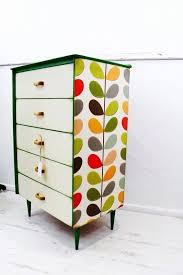 Bespoke Retro Vintage Tallboy Chest Of Drawers Cabinet Shabby Chic Orla Kiely On Gumtree Retro So Shabby Chic Decor Shabby Chic Homes Vintage Chest Of Drawers