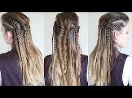 Octavia Blake Inspired Hairstyle From The 100 Braidsandstyles12 Youtube Edgy Hair Shoulder Hair Aesthetic Hair
