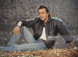1990 Portrait Of Indian Film Actor Sanjay Dutt Bollywood Actors Actors Bollywood Celebrities