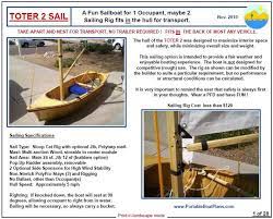 Portable Boat Plans Boat Plans Sailboat Plans Plywood Boat Plans