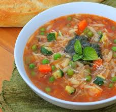 Summer Vegetable Soup With Pesto Once Upon A Chef Recipe Vegetable Soup Recipes Vegetable Soup Veggie Soup