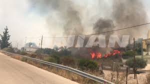 Μεγάλη φωτιά κοντά σε κατοικημένη περιοχή το έργο των πυροσβεστικών πάτρα: Z2blbeidndhbum