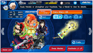 Information Kingdom Hearts Union X I like how in bbs, terra and aqua canonically have upgraded versions of their keyblades while ven doesn't, but then we get to union x, and ven not.