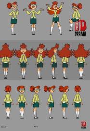Scarlett Total Drama Island Cartoon Scarlett