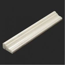 Mdf wainscot chair rail moulding with 124 reviews and the house of fara 3/8 in. Arabescato Carrara Polished Marble 2x12 Crown Chair Rail Moulding Buy Online In Angola At Angola Desertcart Com Productid 24137146