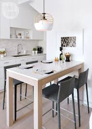 Small Space Simple Serene Townhome Style At Home Dining Room Small Small Dining Dining Room Design