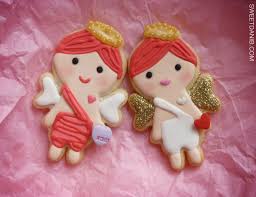 Love Angel Besties By Sweet Dani B Learn How To Make Them At Www Youtube Com Sweetdanibtv Valentines Day Cookies Valentine Cookies Beautiful Cookies