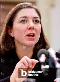 Image of ATTORNEY FOR ARTHUR ANDERSEN NANCY TEMPLE TESTIFIES ON CAPITOL  HILL.,