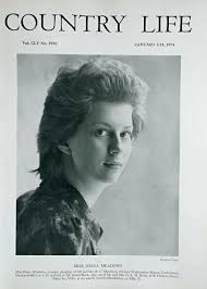 Miss Diana Meadows Country Life Magazine Portrait January 3, 10, 1974 Vol.  CLV No. 3993