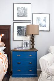 Ikea 2 drawer dresser nightstand (white). From Dresser To Nightstand Ikea Rast Makeover The Diy Village