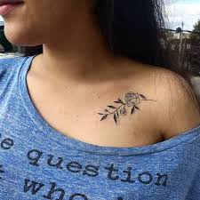 Collar Bone Though She Be But Little She Is Fierce Tattoo Pin On Tattoo