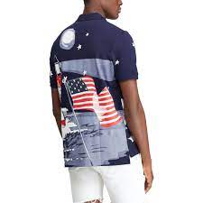 Polo Ralph Lauren Classic Fit Nautical Bear Polo In Blue For Men Lyst