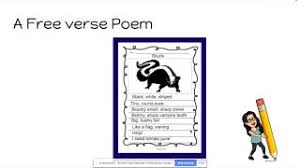 What we learned so far…. How To Write A Free Verse Poem Youtube