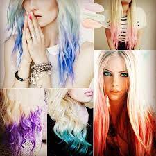 Check out this super easy s. 2014 Dip Dye Hair Colors Dip Dye Hair Hair Styles Bright Hair