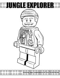 For boys and girls, kids and adults, teenagers and toddlers, preschoolers and older kids at school. Coloring Page Jungle Explorer True North Bricks Lego Coloring Pages Coloring Pages Lego Coloring