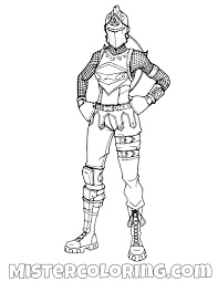 Female Black Knight Posing Fortnite Coloring Page Hamburguesa Para Colorear Paginas Para Colorear Para Imprimir Disenos De Dibujo