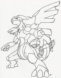 Zekrom Line Art By Neodragonarts Pokemon Coloring Pages Pokemon Coloring Cute Dragon Drawing