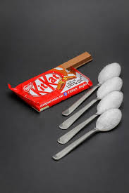 1 Kitkat 4 Barres Contient De 4 Cuil A Cafe De Sucre Barre Chocolat Sucre Produit Americain