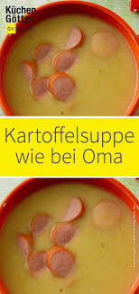 Klassische Kartoffelsuppe Rezept Kartoffelsuppe Kartoffelsuppe Rezept Rezepte