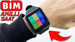 Bim De Satilan Apple Watch Benzeri Akilli Saat Cekilis Youtube