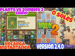 Plants Vs Zombies 2 Chino 0 Soles Version 2 4 0 Youtube