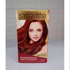 Samantha Professional Hair Colorant S 5 65 Irise Red Shopee Indonesia