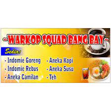 Jual Cetak Spanduk Warung Warkop Kota Surabaya Ekoekoe Tokopedia