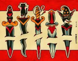 Ink It Up Trad Tattoos Tattoome Chris Chapman School Tattoo Old School Tattoo Designs Old School Tattoo