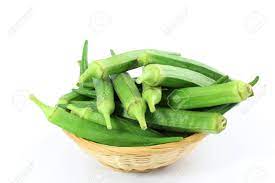 Fresh okra lady finger /fresh green okra/okro we offer extensive range of fresh okra lady finger valued for its edible green. Frische Lady Fingers Oder Okra In Weissem Hintergrund Lizenzfreie Fotos Bilder Und Stock Fotografie Image 56296488