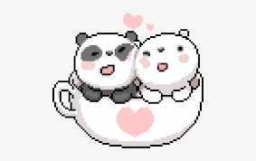 Png gif cute / animated gif about cute in aesthetic kawaii by black gold : Cute Pixel Sticker By Gif Cute Love Transparent 1024x768 Png Download Pngkit