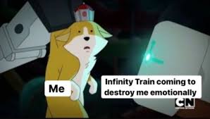 I Wanna See I Wanna Shout I Wanna Scream Its Been A Month And This Scene Still Makes Me Wanna Scream Train Infinity Train Book