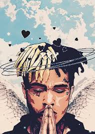 Helo welcome to my chanel !!! Xxxtentacion Painting By Thogi Gio