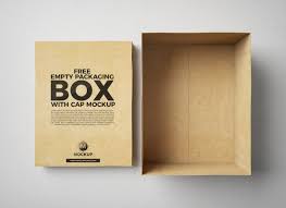 Download Kraft Paper Box Half Side View Mockups All Free Mockup Templates Psd PSD Mockup Templates