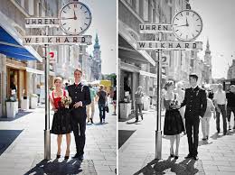 Graz Weikhard Uhr Brautpaar Graz Standesamt Brautpaar